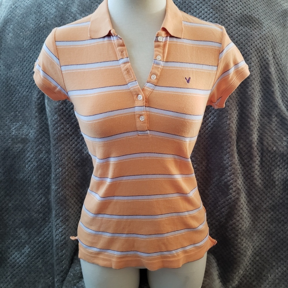 American Eagle Outfitters Stripped collar shirt